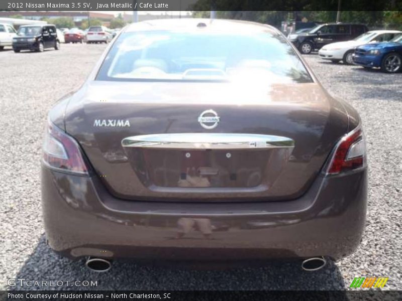 Java Metallic / Cafe Latte 2012 Nissan Maxima 3.5 SV