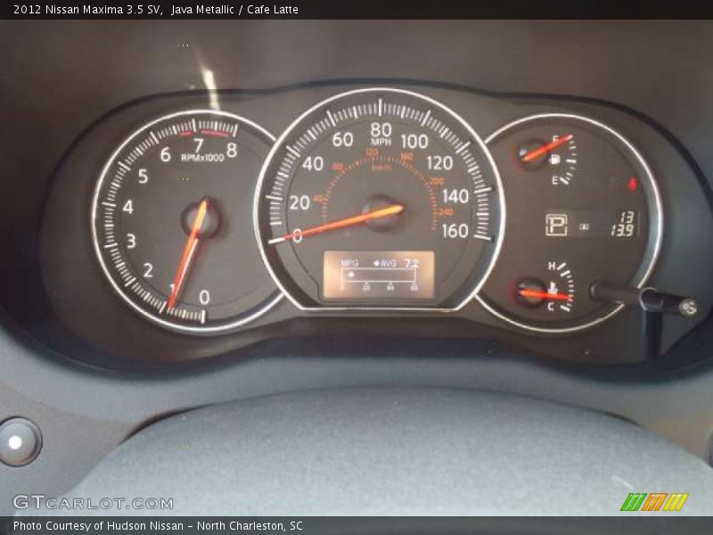  2012 Maxima 3.5 SV 3.5 SV Gauges