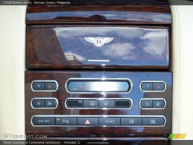 Controls of 2008 Azure 