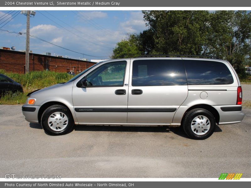 Silverstone Metallic / Medium Gray 2004 Chevrolet Venture LS