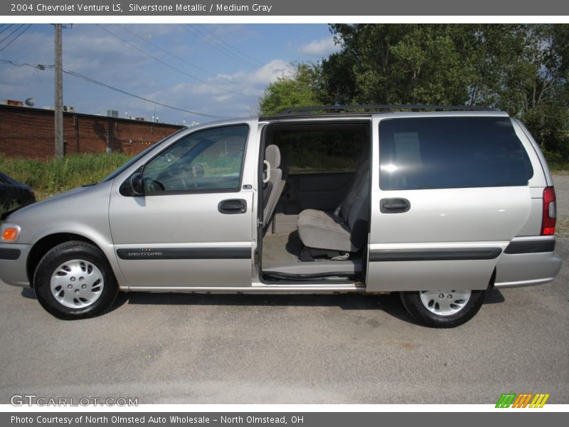 Silverstone Metallic / Medium Gray 2004 Chevrolet Venture LS