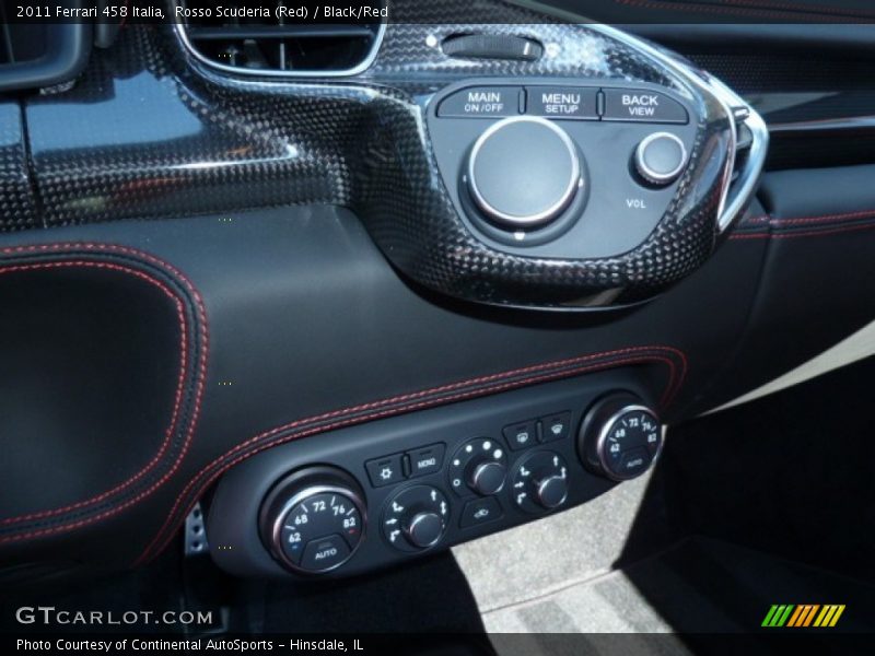 Controls of 2011 458 Italia