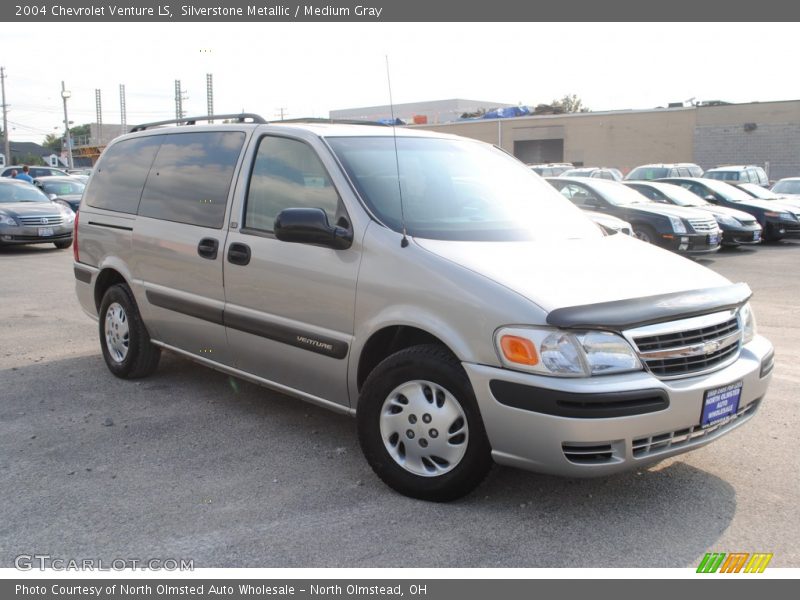 Silverstone Metallic / Medium Gray 2004 Chevrolet Venture LS