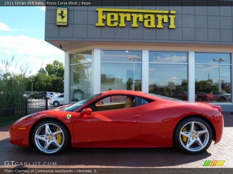  2011 458 Italia Rosso Corsa (Red)