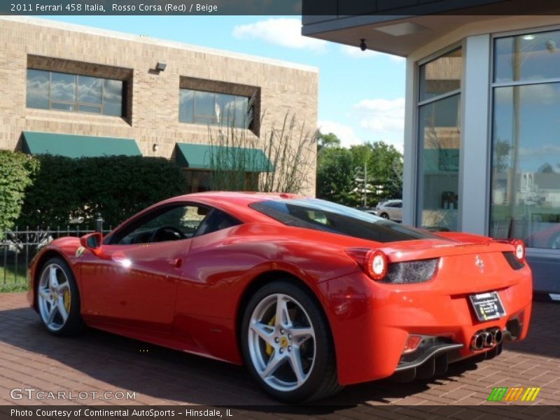  2011 458 Italia Rosso Corsa (Red)