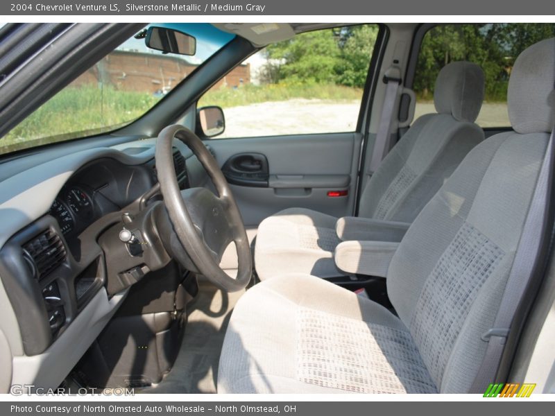 Silverstone Metallic / Medium Gray 2004 Chevrolet Venture LS