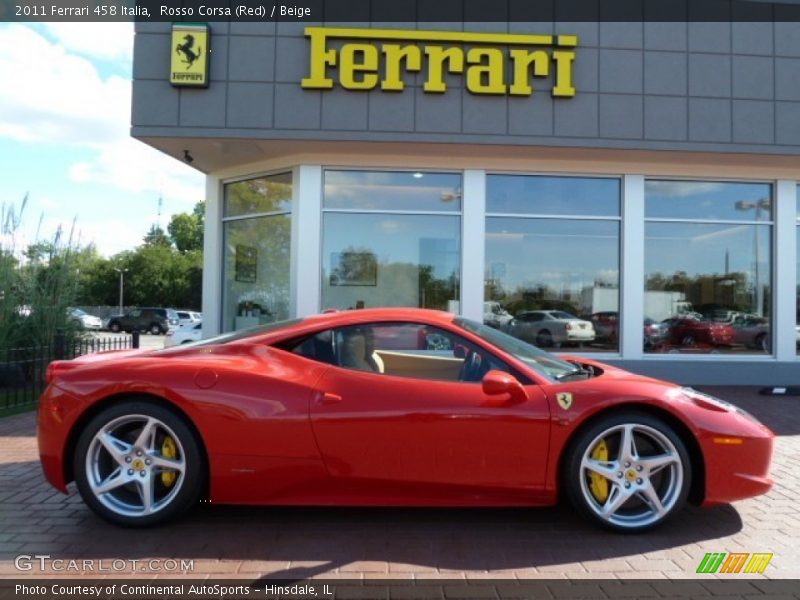  2011 458 Italia Rosso Corsa (Red)