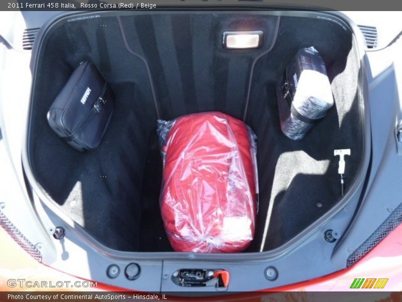  2011 458 Italia Trunk
