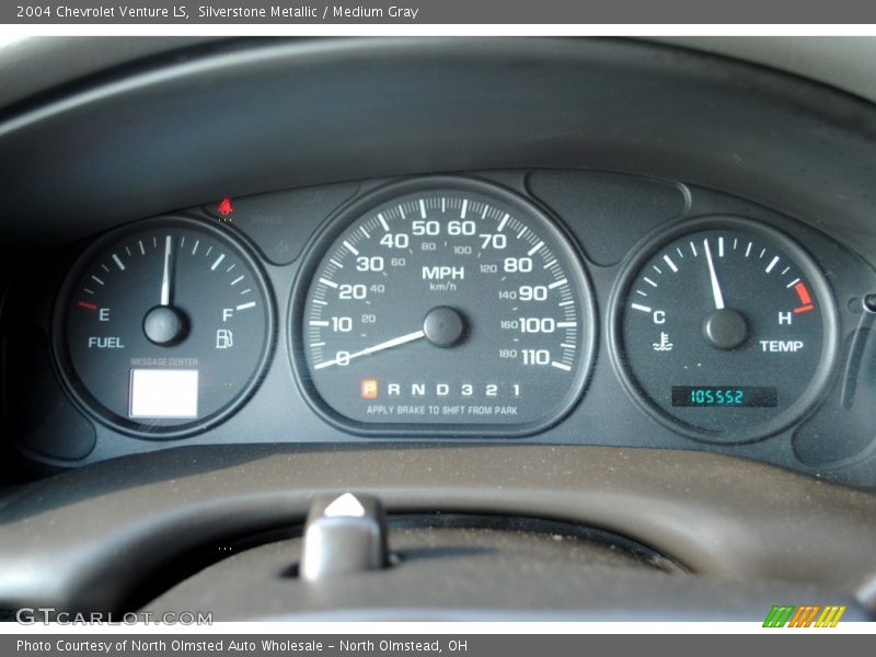 Silverstone Metallic / Medium Gray 2004 Chevrolet Venture LS