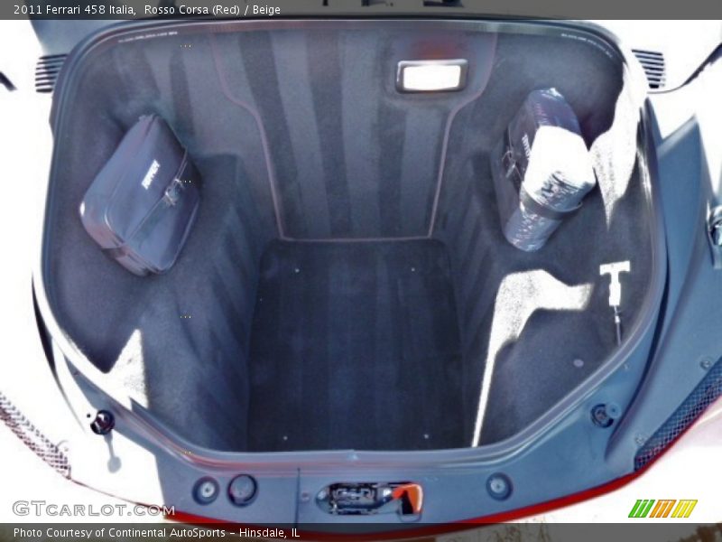  2011 458 Italia Trunk
