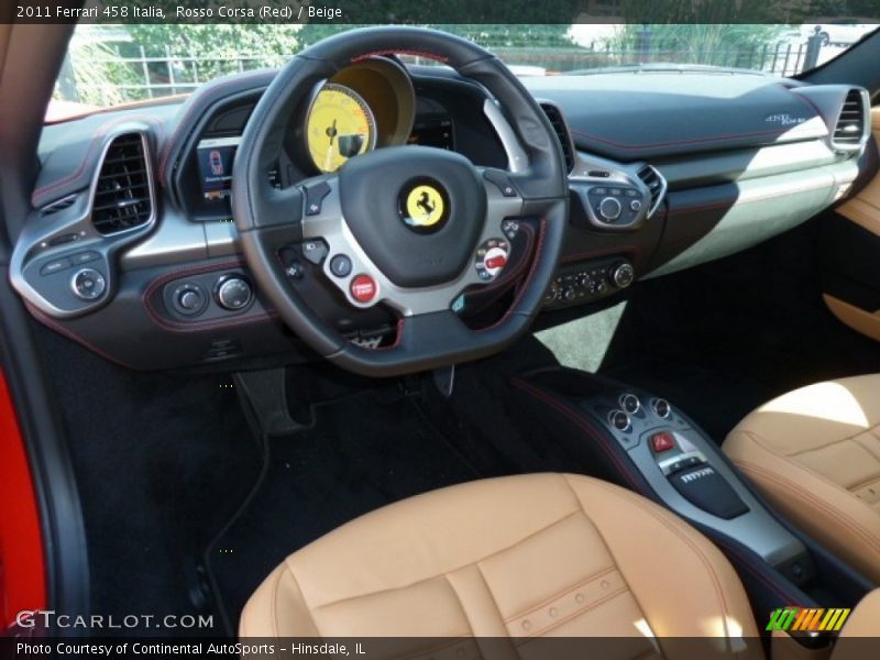 Beige Interior - 2011 458 Italia 