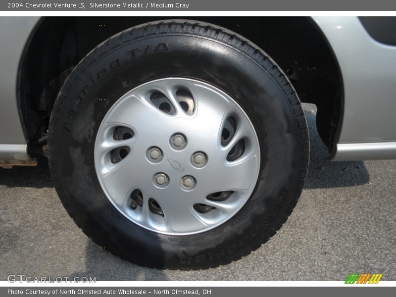 Silverstone Metallic / Medium Gray 2004 Chevrolet Venture LS