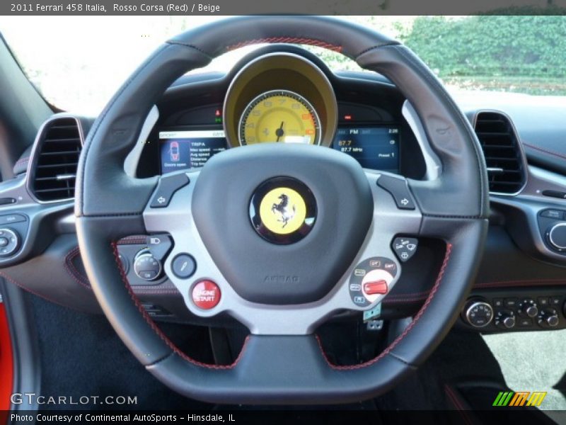  2011 458 Italia Steering Wheel