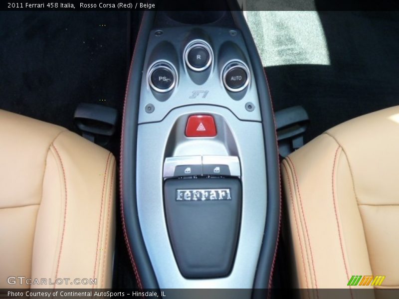 Controls of 2011 458 Italia