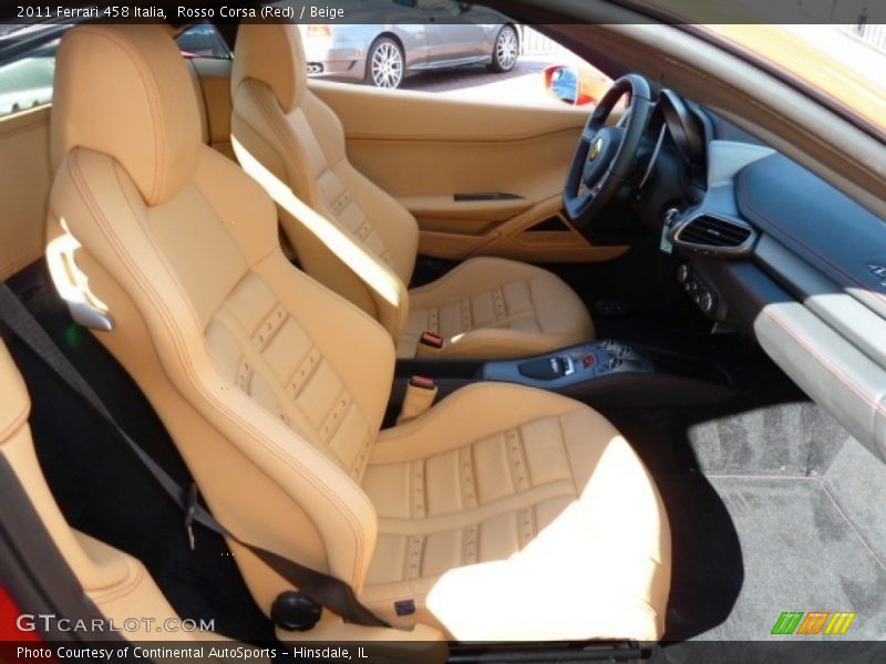  2011 458 Italia Beige Interior