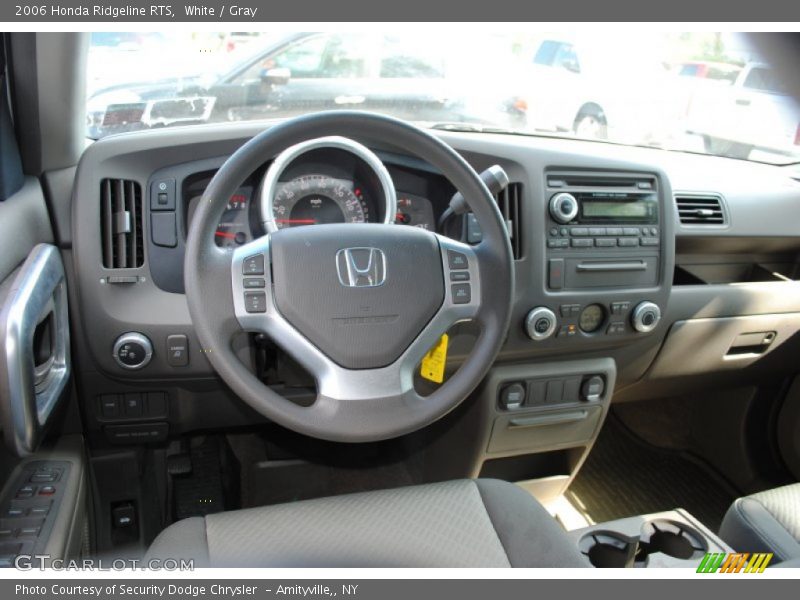 White / Gray 2006 Honda Ridgeline RTS