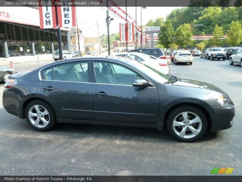 Dark Slate Metallic / Frost 2007 Nissan Altima 3.5 SE
