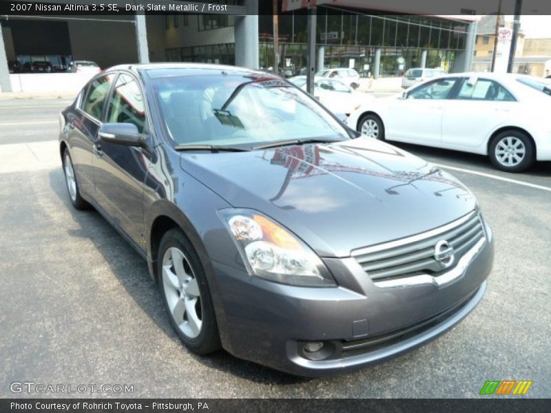 Dark Slate Metallic / Frost 2007 Nissan Altima 3.5 SE