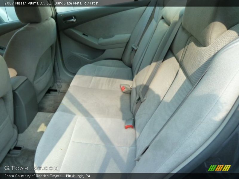 Dark Slate Metallic / Frost 2007 Nissan Altima 3.5 SE