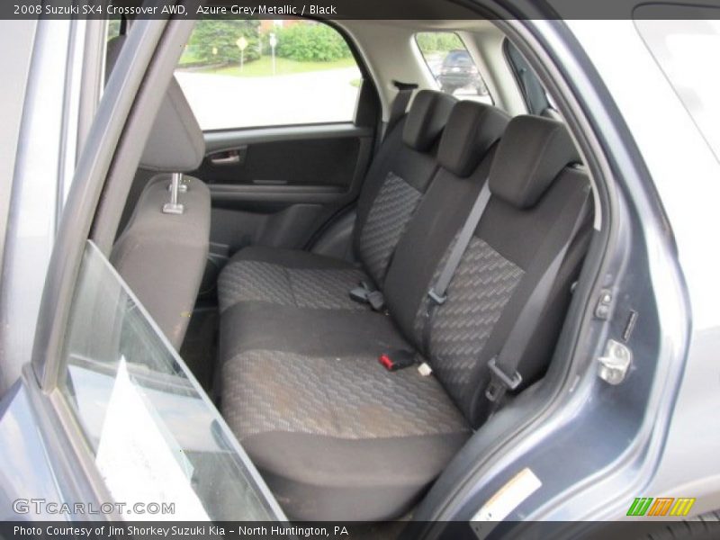Azure Grey Metallic / Black 2008 Suzuki SX4 Crossover AWD
