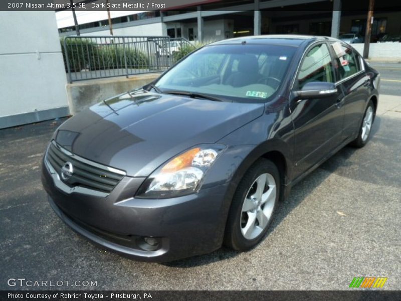 Dark Slate Metallic / Frost 2007 Nissan Altima 3.5 SE