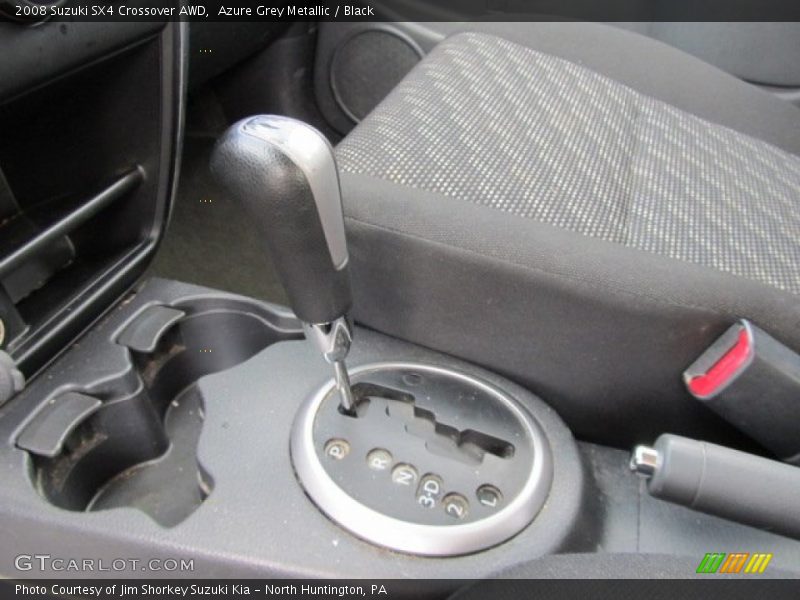 Azure Grey Metallic / Black 2008 Suzuki SX4 Crossover AWD