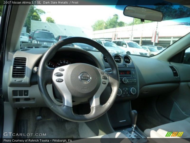 Dark Slate Metallic / Frost 2007 Nissan Altima 3.5 SE