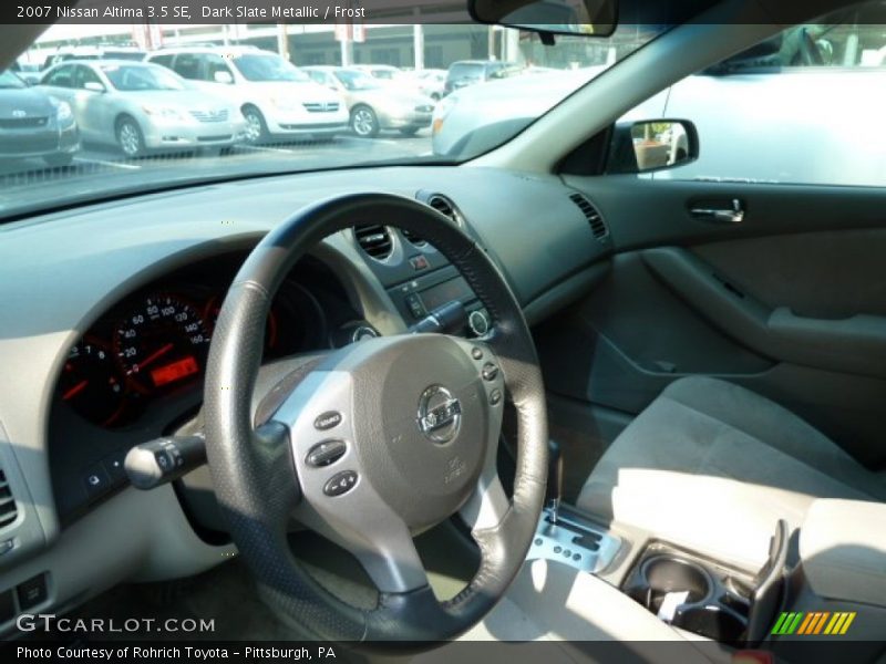 Dark Slate Metallic / Frost 2007 Nissan Altima 3.5 SE