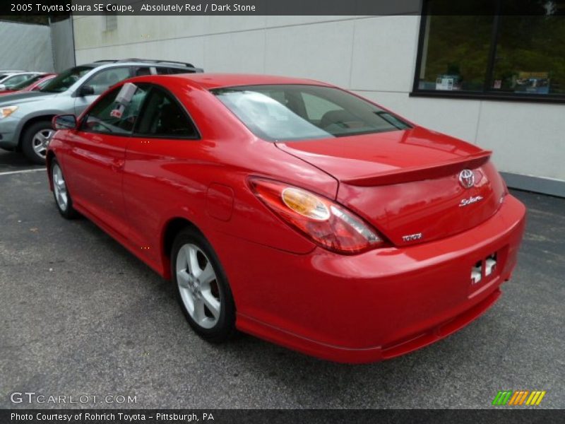  2005 Solara SE Coupe Absolutely Red