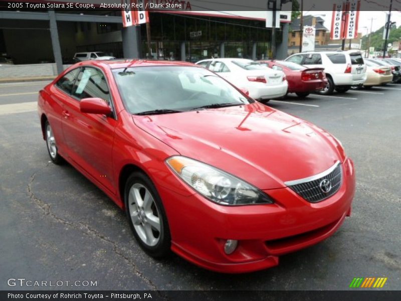 Front 3/4 View of 2005 Solara SE Coupe