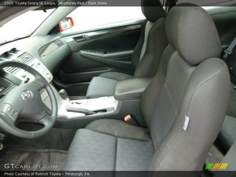  2005 Solara SE Coupe Dark Stone Interior