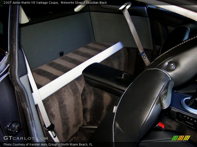  2007 V8 Vantage Coupe Obsidian Black Interior