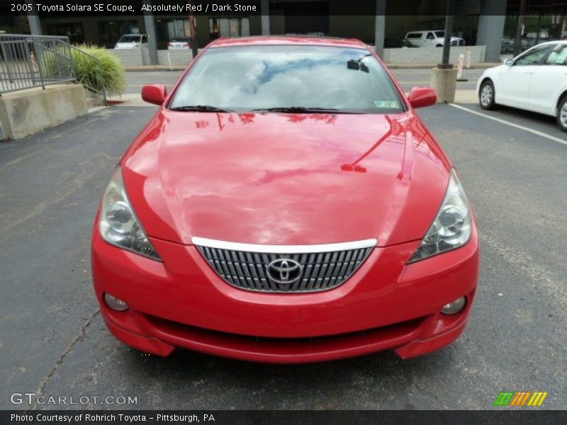  2005 Solara SE Coupe Absolutely Red