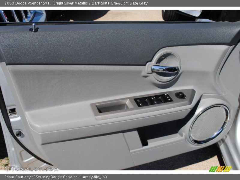 Bright Silver Metallic / Dark Slate Gray/Light Slate Gray 2008 Dodge Avenger SXT
