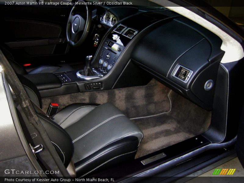  2007 V8 Vantage Coupe Obsidian Black Interior