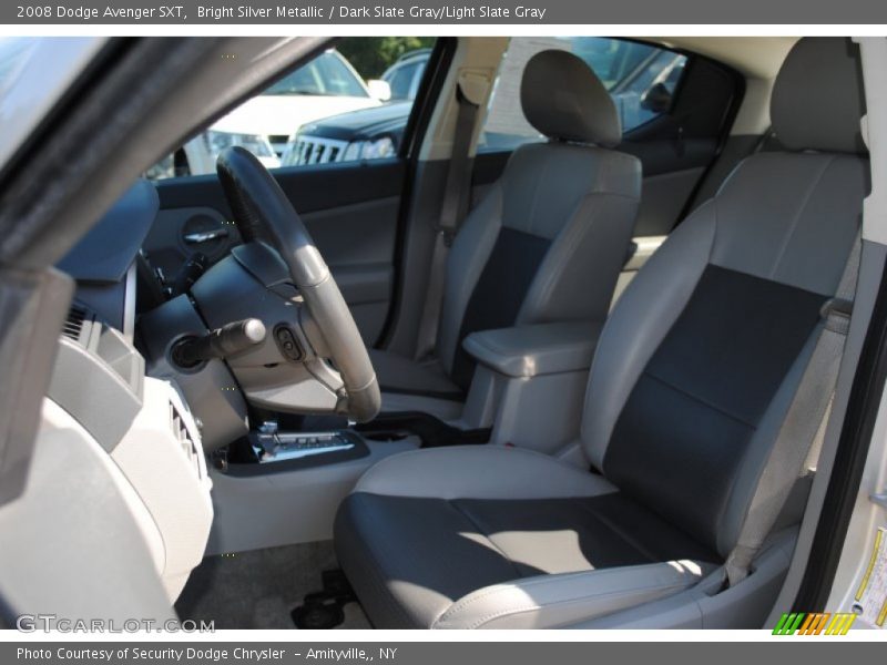 Bright Silver Metallic / Dark Slate Gray/Light Slate Gray 2008 Dodge Avenger SXT