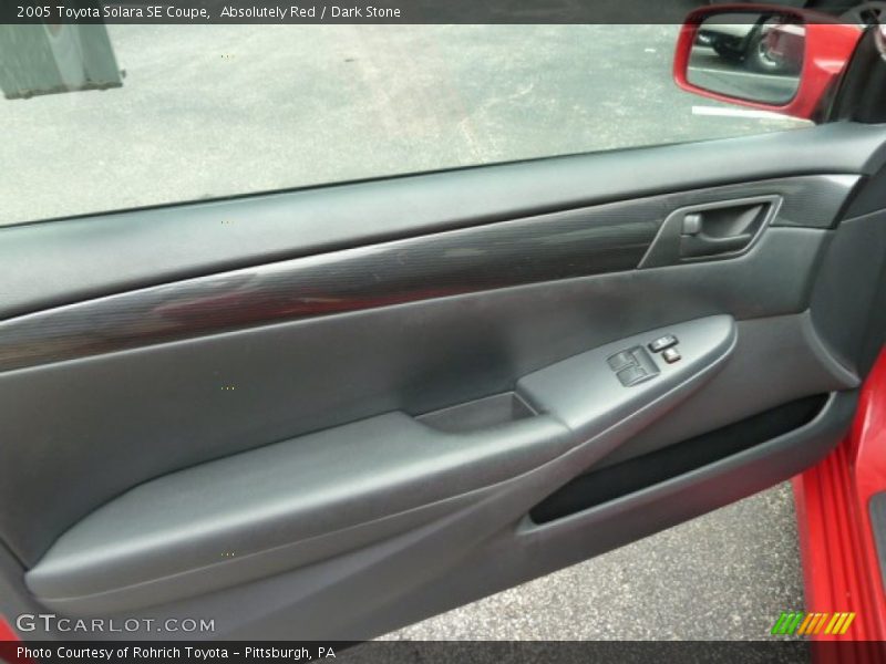 Absolutely Red / Dark Stone 2005 Toyota Solara SE Coupe