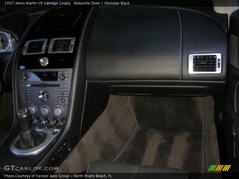 Dashboard of 2007 V8 Vantage Coupe