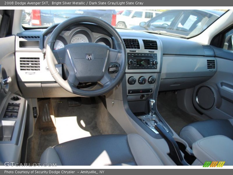 Bright Silver Metallic / Dark Slate Gray/Light Slate Gray 2008 Dodge Avenger SXT