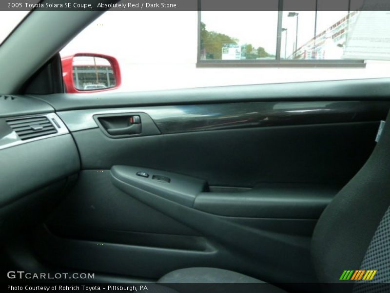 Absolutely Red / Dark Stone 2005 Toyota Solara SE Coupe