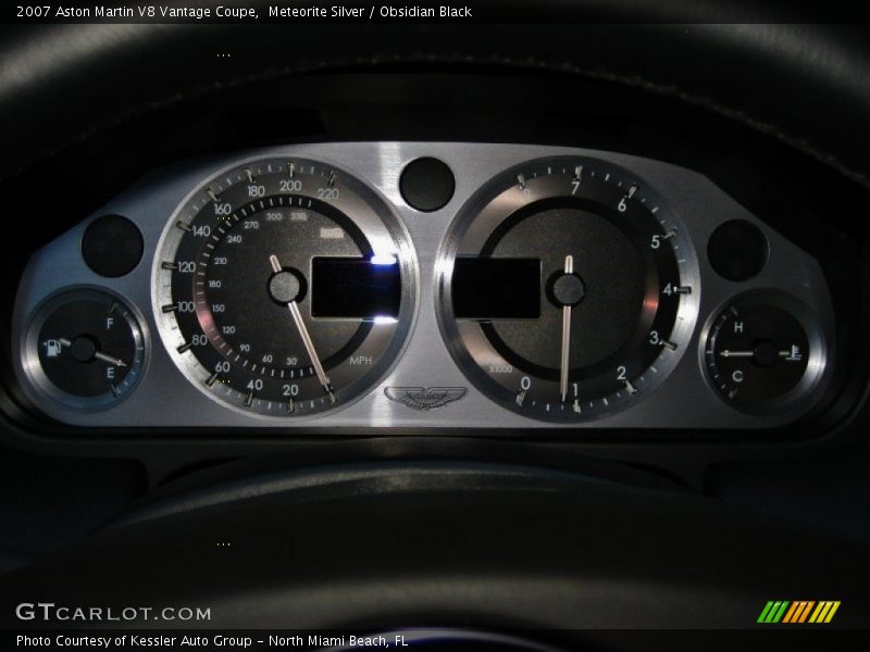  2007 V8 Vantage Coupe Coupe Gauges