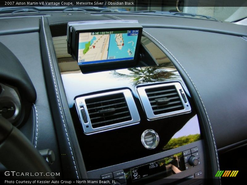 Navigation of 2007 V8 Vantage Coupe