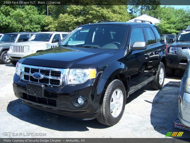 Black / Charcoal 2009 Ford Escape XLT