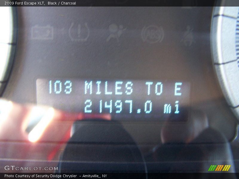 Black / Charcoal 2009 Ford Escape XLT