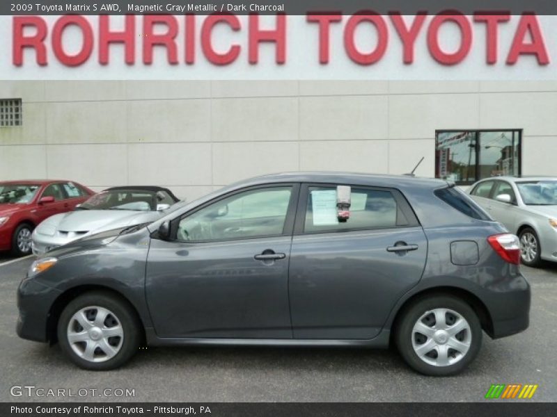 Magnetic Gray Metallic / Dark Charcoal 2009 Toyota Matrix S AWD