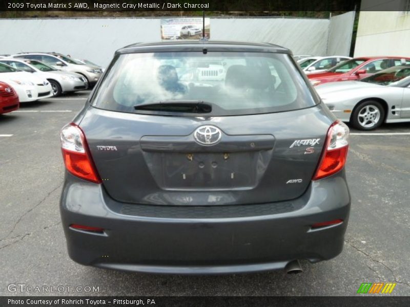 Magnetic Gray Metallic / Dark Charcoal 2009 Toyota Matrix S AWD