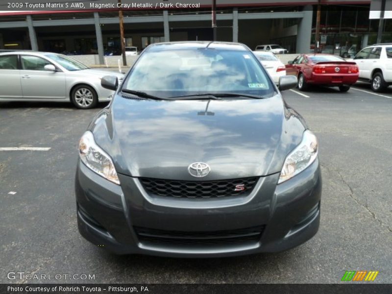 Magnetic Gray Metallic / Dark Charcoal 2009 Toyota Matrix S AWD