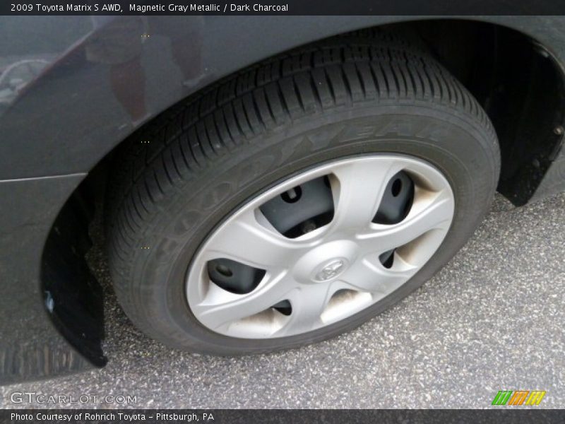 Magnetic Gray Metallic / Dark Charcoal 2009 Toyota Matrix S AWD