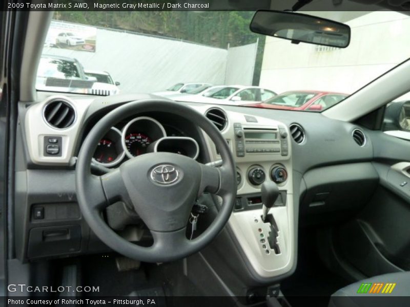 Magnetic Gray Metallic / Dark Charcoal 2009 Toyota Matrix S AWD