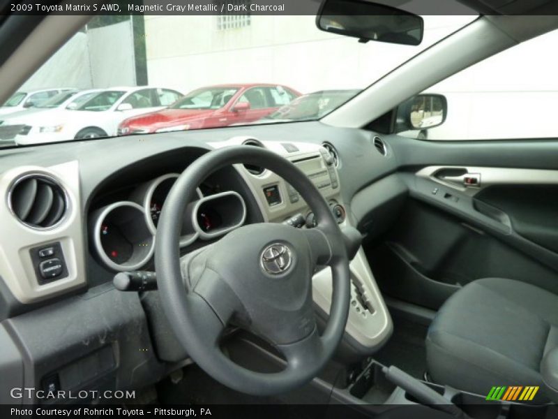 Magnetic Gray Metallic / Dark Charcoal 2009 Toyota Matrix S AWD